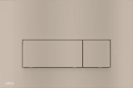 Alcadrain Zestaw Stelaż SÁDROMODUL i Przycisk THIN Prostokąt NICKEL Mat