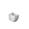 METROPOLITAN Bidet podwieszany 52,5x33,7 cm biały połysk