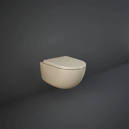 Zestaw DES Miska z Deską WC podwiesz. Rimless 52cm cappuccino Mat