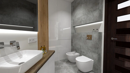 Zestaw MEDEA Miska z Deską WC Slim W/O podwiesz. 49 cm Biały Połysk