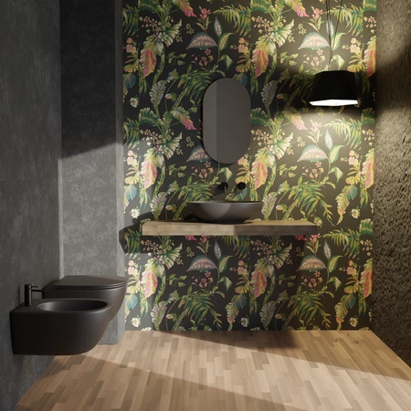 Vitruvit Boat ceramiczna umywalka nablatowa owalna 59,5 x 39,5 cm w wybranym kolorze