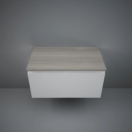 Blat meblowy RAK-Plano Techwood 81X46 cm - Grey Elm