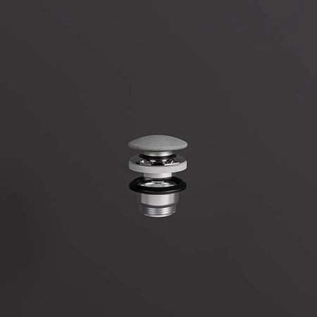 RAK-DUO odpływ z wolnym przepływem z maskownicą ceramiczną Grey Concrete