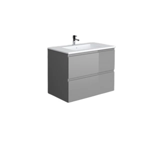 Zestaw JOY Umywalka i Szafka 80cm szara