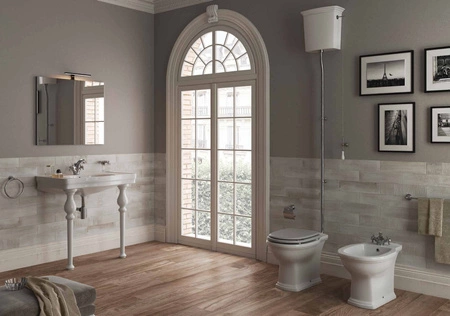 WASHINGTON Bidet stojący 58x36 cm biały połysk