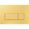Alcadrain Zestaw Stelaż SÁDROMODUL i Przycisk THIN Prostokąt Złoty Połysk