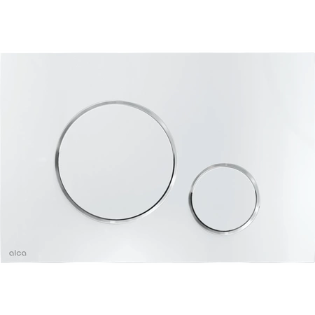 Alcadrain Zestaw Stelaż SÁDROMODUL i Przycisk THIN Chrom Połysk