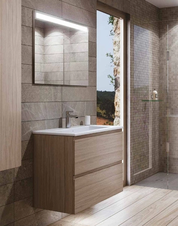 JOY Umywalka wpuszczana, meblowa 81x46,5 cm