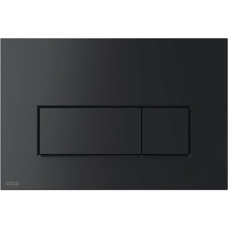 Alcadrain Zestaw Stelaż SÁDROMODUL i Przycisk THIN Prostokąt Czarny Mat