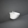 SENSATION Bidet podwieszany 52x38 cm biały połysk