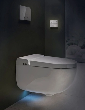 Zestaw RAK Ceramics CLEON PROTEK Miska WC podwieszana Rimless & Deska WC z funkcją bidetu SMART ze stelażem podtynkowym RAK-CLEON