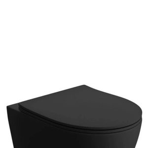 Deska WC MEDEA slim czarna