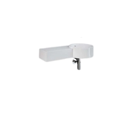 Zestaw PETIT Umywalka okrąg blatL, szafkaJOY szary