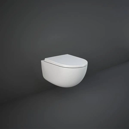 Zestaw DES Miska z Deską WC podwiesz. Rimless 52cm Biały Mat