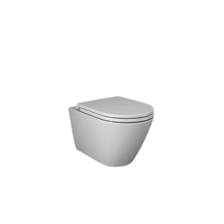 FEELING RESORT Miska WC podwieszana Rimless biały mat (500) &deska WC w/o biały mat