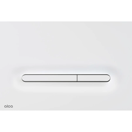 Alcadrain Zestaw Stelaż SÁDROMODUL i Przycisk Linka biały-mat