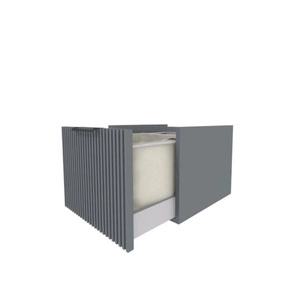 WOODEN Szafka Cargo z koszem na pranie - płyta MDF Konfigurator