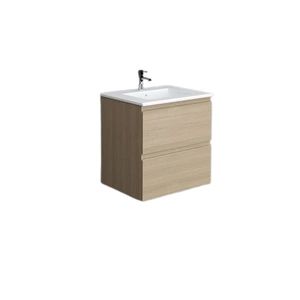 Zestaw JOY Umywalka Szafka 60cm scandinavian oak