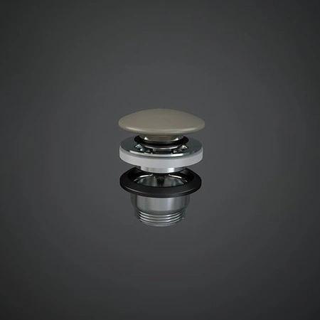 RAK-DUO Ceramiczny korek spustowy klik-klak cappuccino mat (514)