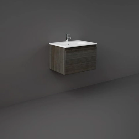 Zestaw Joy Umywalka & Szafka UNO Joy podumywalkowa podwieszana 60 MOKA WALNUT