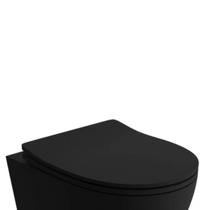 Deska WC TIVOLI slim czarna