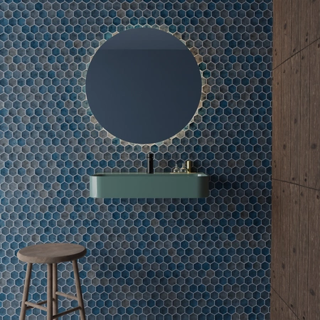 Vitruvit SLASH ceramiczna umywalka podwieszano - nablatowa prostokątna 60 x 40 cm w wybranym kolorze