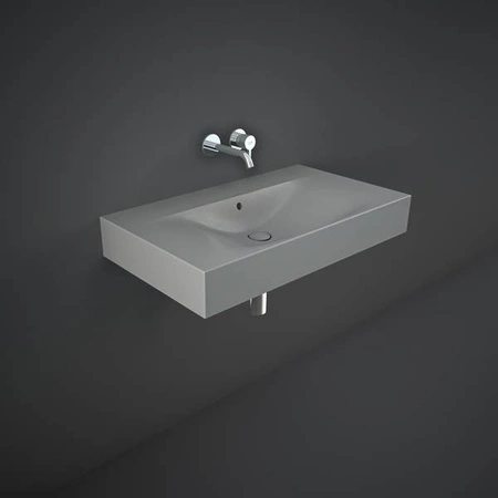 DES UMYWALKA PODWIESZ.NABLAT.81X46CM BEZ OTWORU szary mat