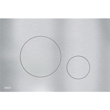 Alcadrain Zestaw Stelaż SÁDROMODUL i Przycisk Stalowy Flat Turn Inox Mat