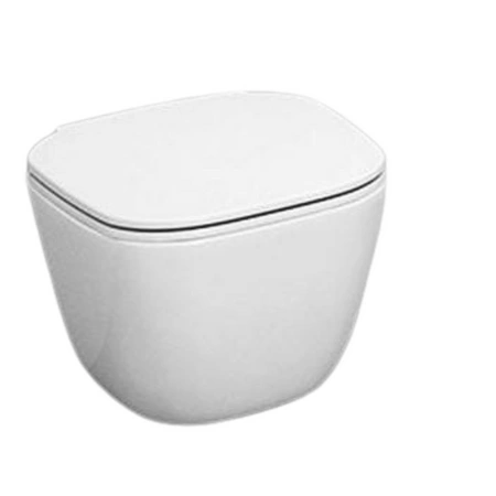 ONE Miska WC podwiesz, Rimless 52x36,5cm biały połysk