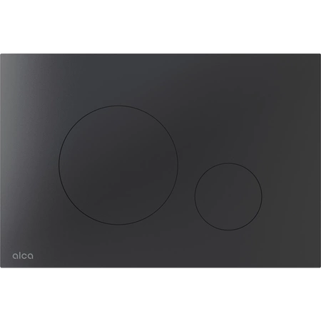 Alcadrain Zestaw Stelaż SÁDROMODUL i Przycisk Stalowy Flat TURN-BLACK