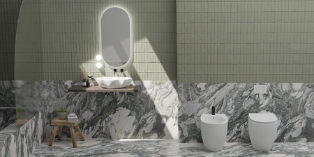 Vitruvit SEASTAR ceramiczna umywalka nablatowa 65 x 39 cm w wybranym kolorze