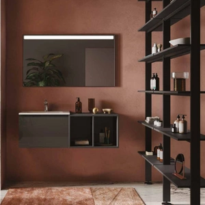 JOY Lustro wiszące 120 x 68 cm z oświetleniem LED