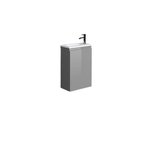 Zestaw JOY Umywalka, Szafka podwieszana 40cm szary
