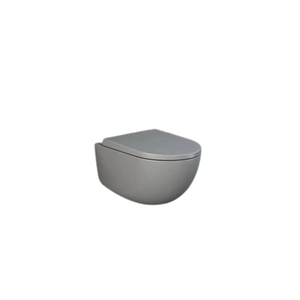 Zestaw DES Miska z Deską WC podwiesz. Rimless 52cm Szary Mat