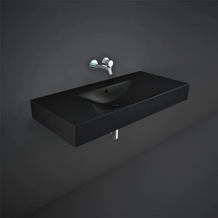 DES UMYWALKA PODWIESZ.NABLAT.101X46CM BEZ OTWORU czarny mat