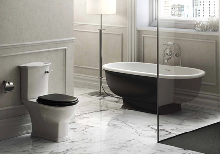 WASHINGTON Deska WC W/O czarny mat (504)