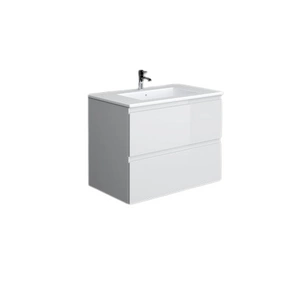 Zestaw JOY Umywalka i Szafka 80cm biała