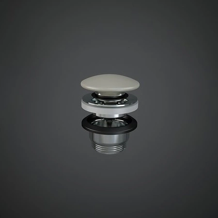 RAK-DUO Ceramiczny korek spustowy klik-klak beż mat (505)