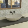 Vitruvit VESSEL ceramiczna umywalka nablatowa owalna 60 x 39 cm w wybranym kolorze