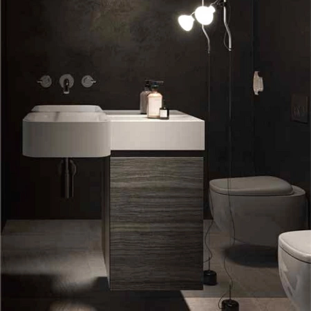 JOY szafka podumywalkowa podwiesz.40cm moka walnut