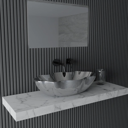 Vitruvit SEASTAR ceramiczna umywalka nablatowa 65 x 39 cm w wybranym kolorze