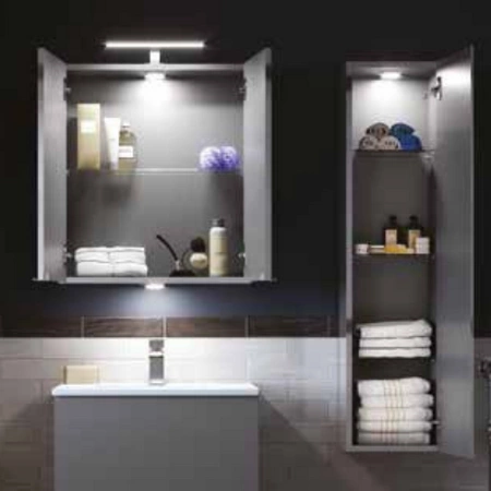 JOY Szafka wisząca z lustrem 80 cm