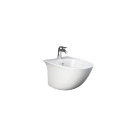 SENSATION Bidet podwieszany 52x38 cm biały połysk