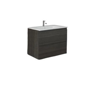 Zestaw JOY Umywalka i Szafka 80cm moka walnut