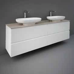 Zestaw DES Miska WC podwieszana z deską W/O i Umywalką Nablatową 70X35CM Biały Połysk