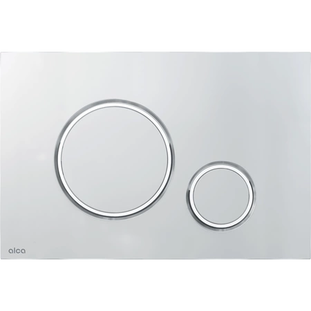 Alcadrain Zestaw Stelaż SÁDROMODUL i Przycisk THIN Chrom Mat / Chrom Połysk