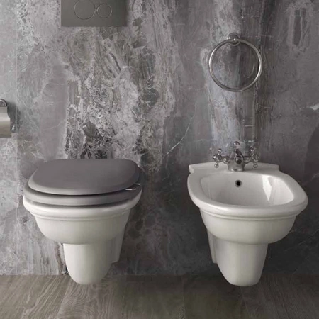 WASHINGTON Bidet podwieszany 56x36 cm biały połysk