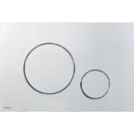 Alcadrain Zestaw Stelaż SÁDROMODUL i Przycisk THIN Chrom Mat