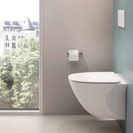 SENSATION Miska WC podwiesz. Rimless 52x38 cm biały połysk