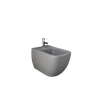 FEELING METROPOLITAN Bidet podwieszany szary mat (503)